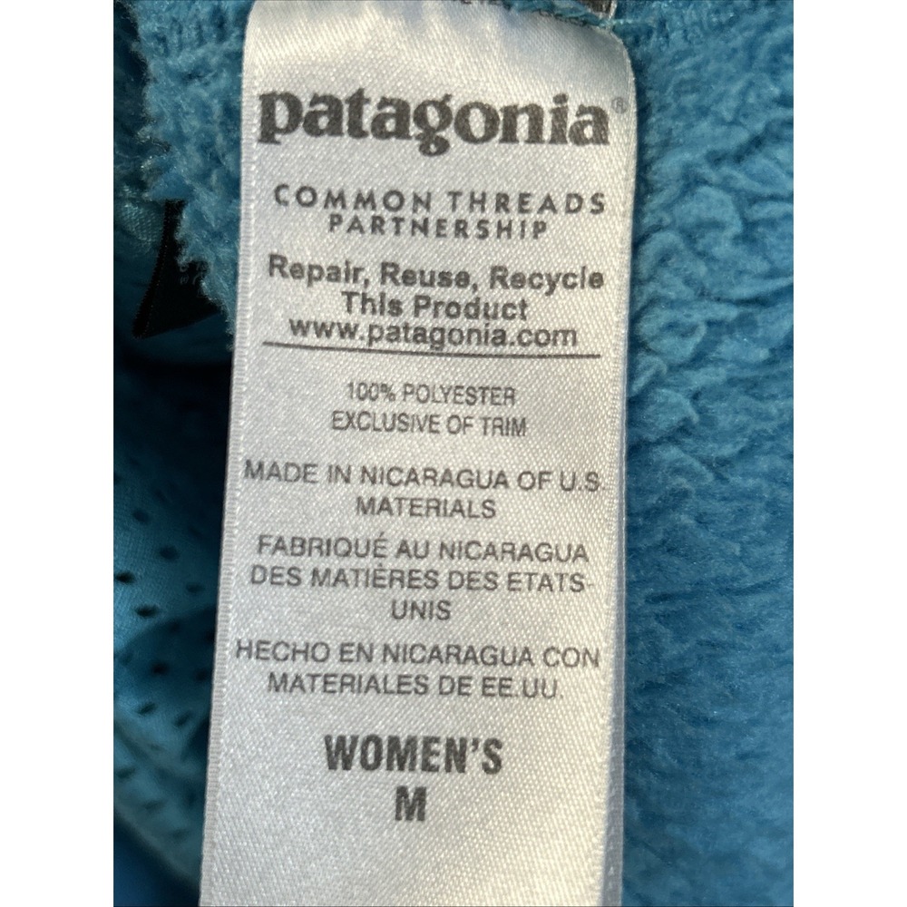 Patagonia Re-Tool Snap-T Pullover‎ Fleece Women's Sz Med 25442 POLArtEC - Picture 10 of 12